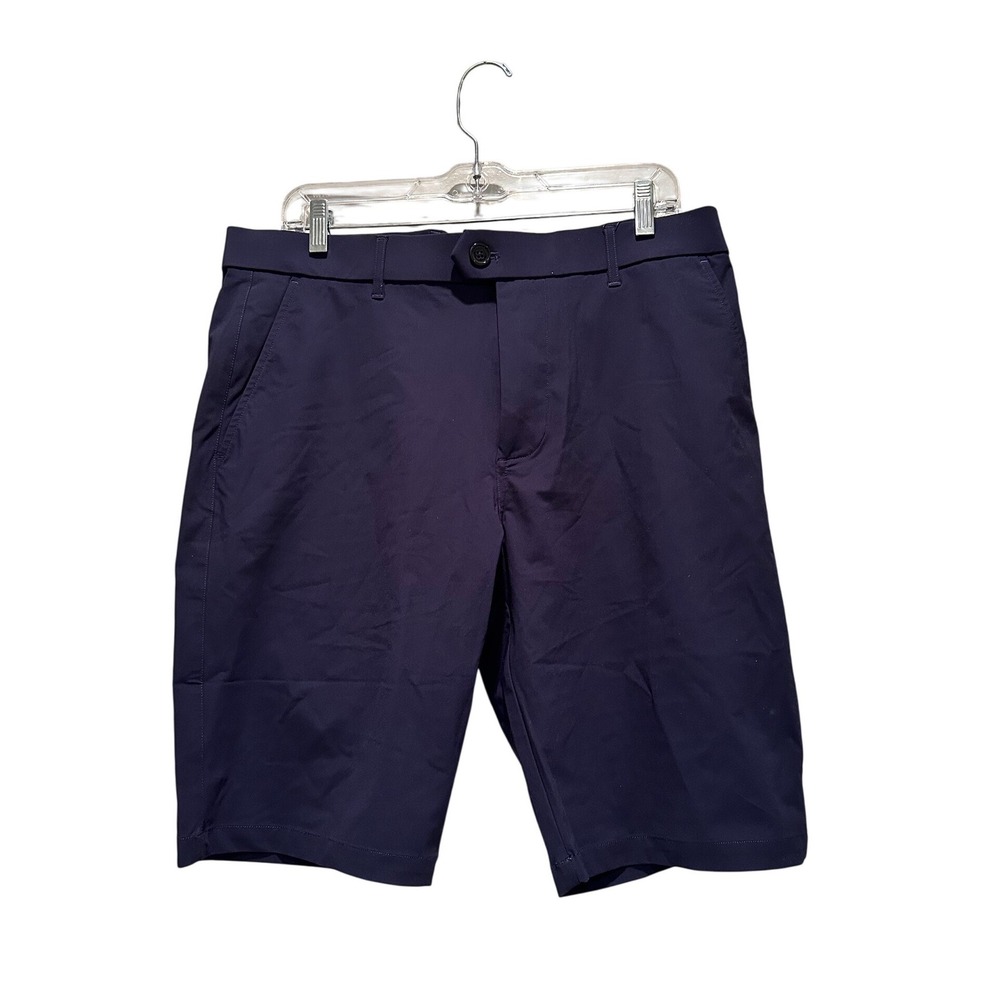 Greyson Golf Men's Montauk Performance Shorts NWT 10" Maltese Blue Size 34 Waist